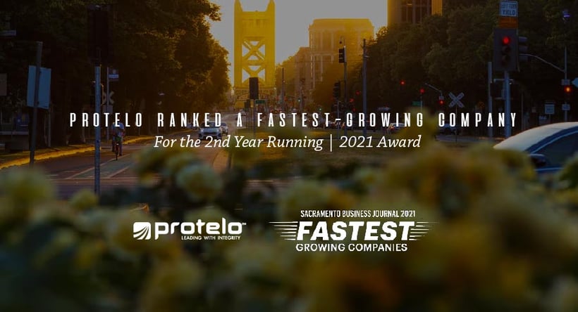 PROTELO RANKED FASTEST-GROWING COMPANY FOR THE 2ND YEAR RUNNING