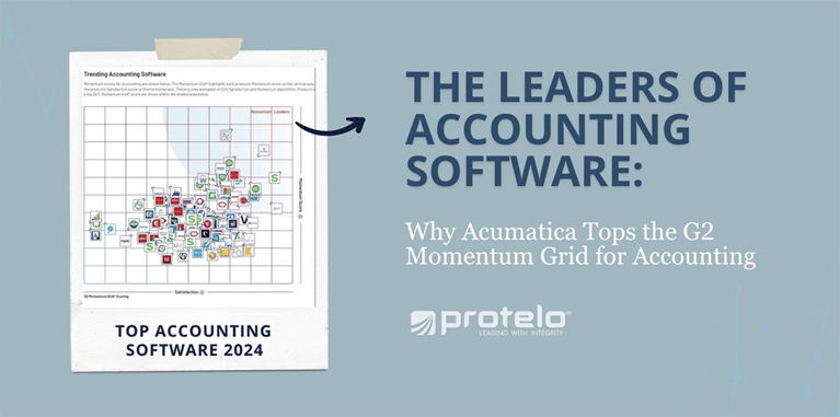 Acumatica Leads the G2 Momentum Grid for Accounting }}