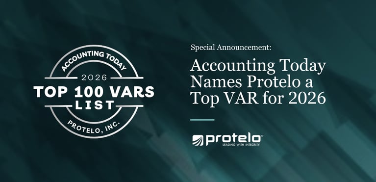 Accounting Today Names Protelo a Top VAR for 2026 }}