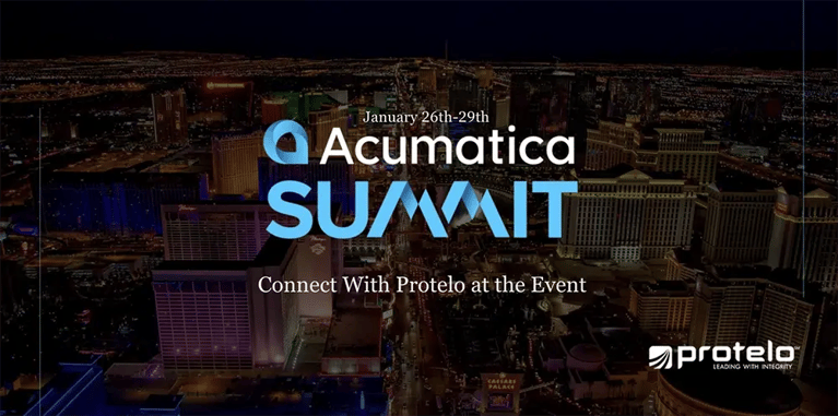 Connect with Protelo at Acumatica Summit 2025! }}