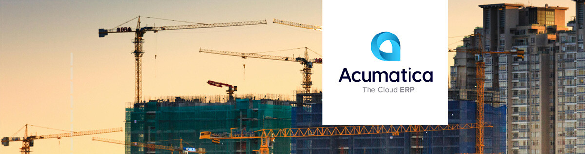 acumatica cloud erp for construction businesses