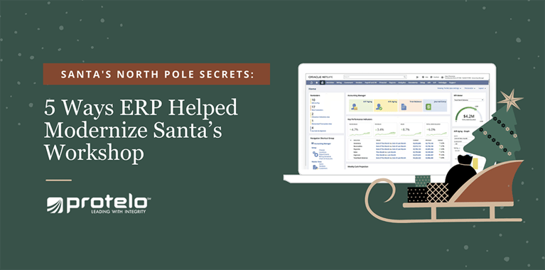 5 Ways ERP Has Helped to Modernize Santa’s Workshop }}