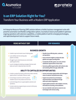 Is an ERP Solution Right for You