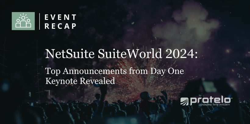 NetSuite SuiteWorld 2024: Top KEYNOTE Announcements Revealed