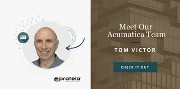 meet tom victor- acumatica protelo