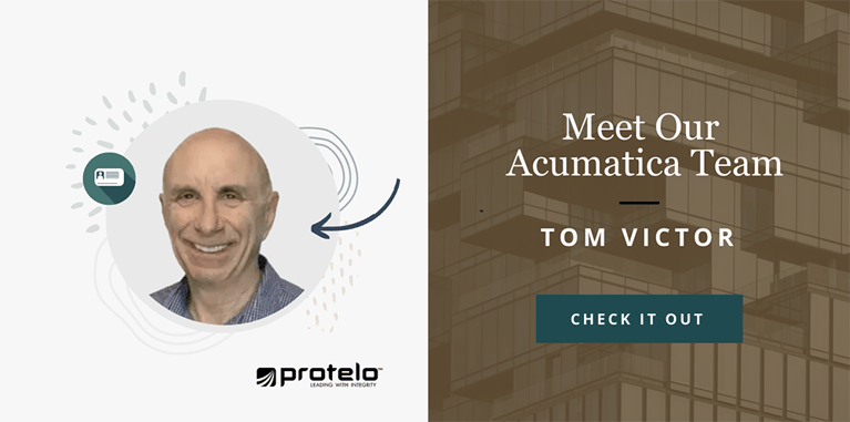 Meet our Acumatica Team - Tom Victor }}