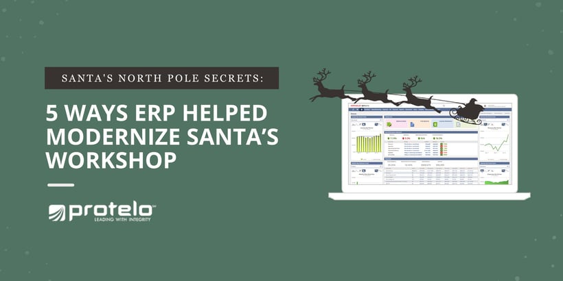 5 Ways ERP Has Helped to Modernize Santa’s Workshop