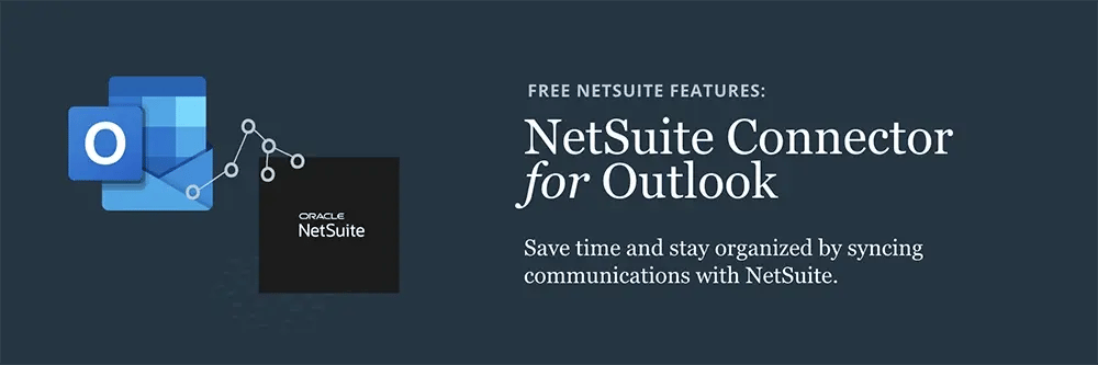 netsuite outlook connector