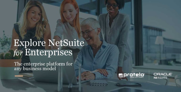 NetSuite for Large Businesses & Enterprises }}