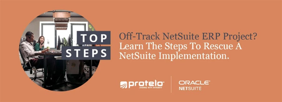 Help with NetSuite Implementation | Protelo Inc. 