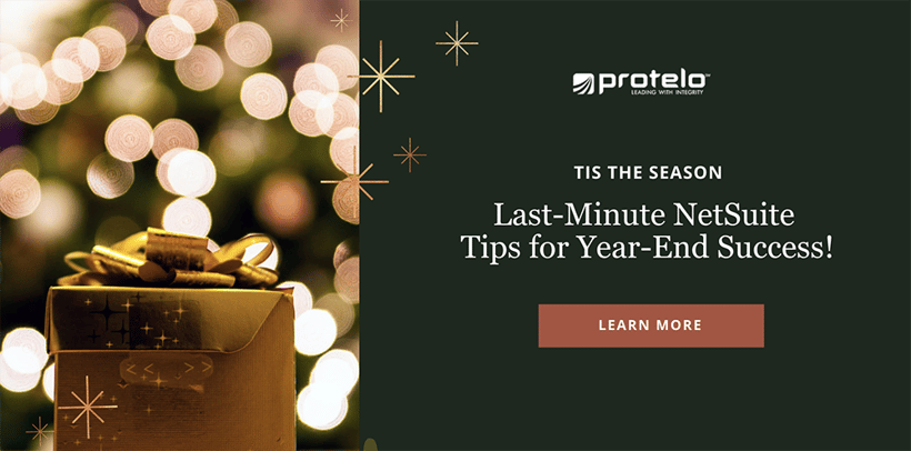 Last-Minute NetSuite Tips for Year-End Success!