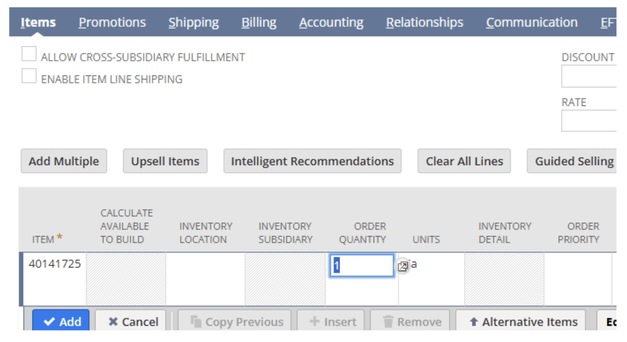 netsuite inventory management tips