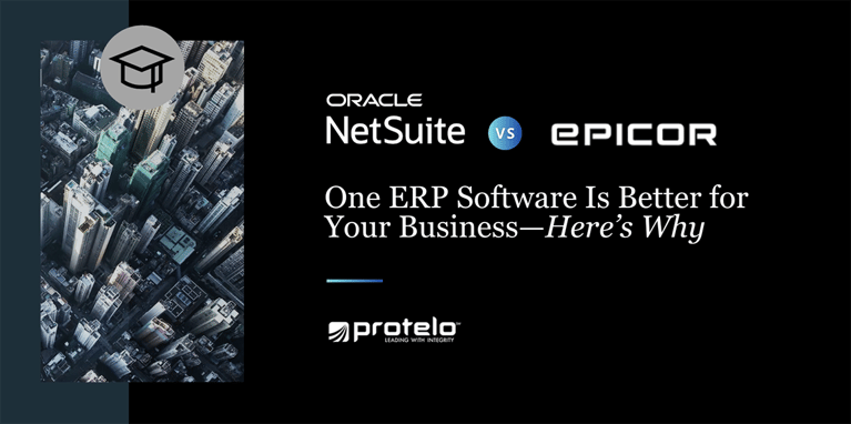 NetSuite vs Epicor: One ERP Software Is Better for Your Business—Here’s Why }}