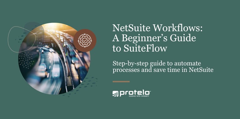 NetSuite Workflows Guide }}