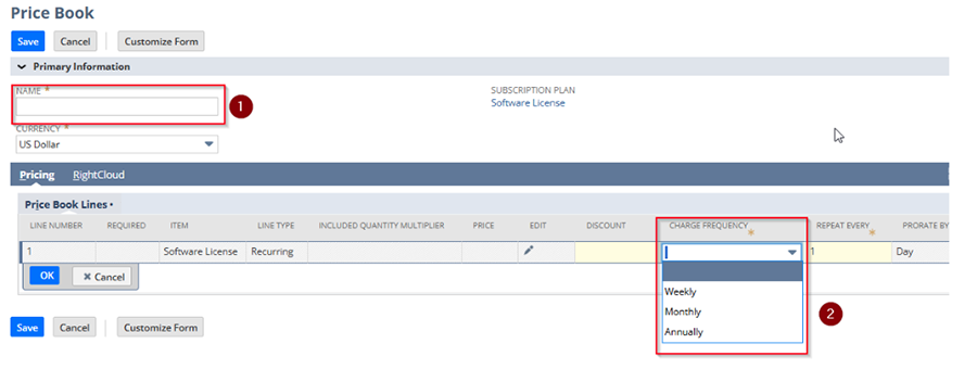 NetSuite SuiteBilling Tips - price book