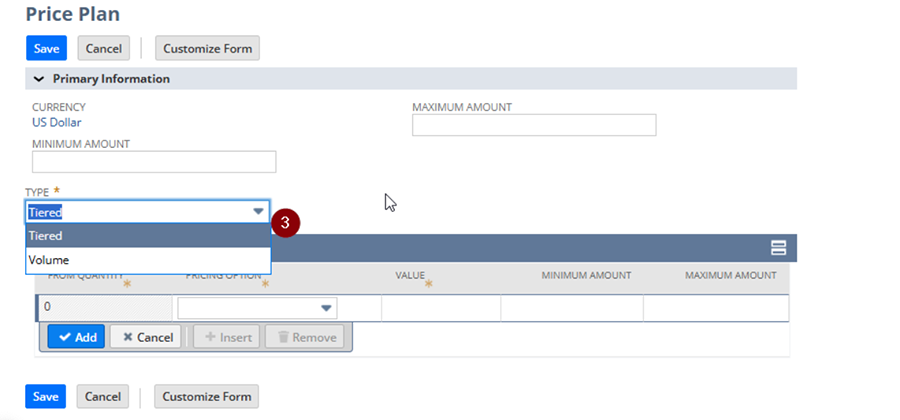 NetSuite SuiteBilling how to- price plan