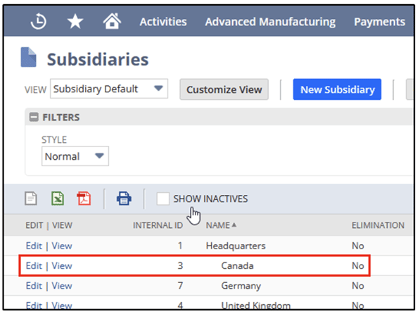 subsidiary-list