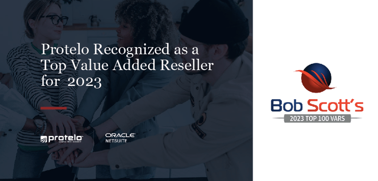 PROTELO RANKED A TOP VALUE ADDED RESELLER FOR 2023 }}