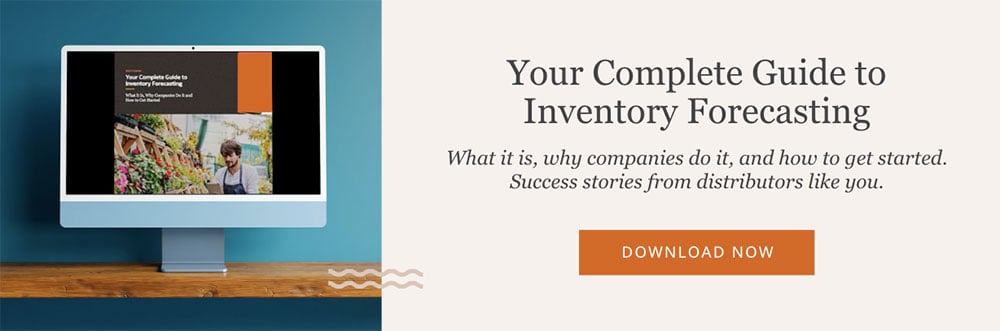 Inventory forecasting for wholesale distributors