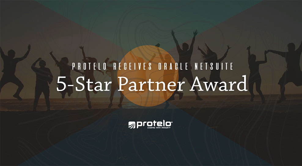 NetSuite Recognizes Protelo With The 5-Star Solution Provider Award