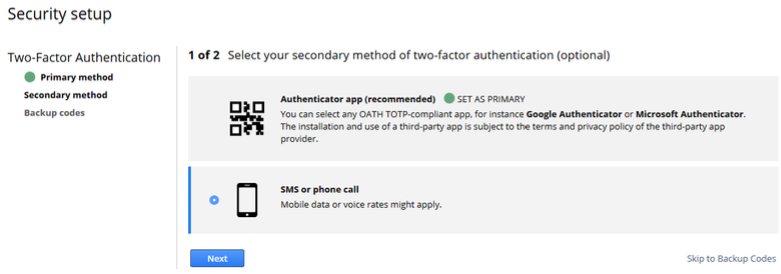 netsuite two-factor tips