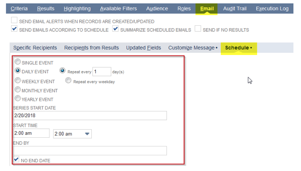 NetSuite How-To: Automatically Email Searches and Reports 