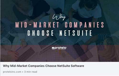 Mid-market companies choose netsuite