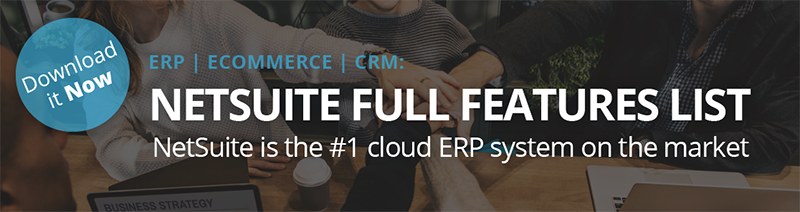 NetSuite Features list