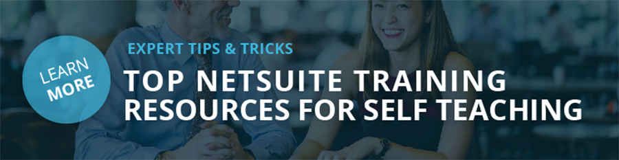 NetSuite resources tips and ticks self teaching