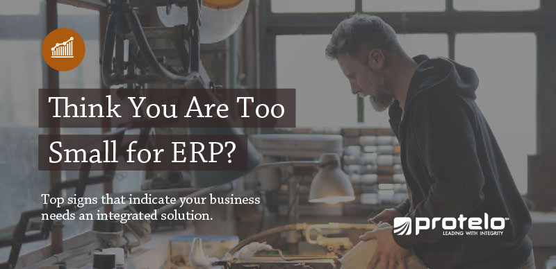 Think You Re Too Small For Erp Think You Re Too Small For Erp