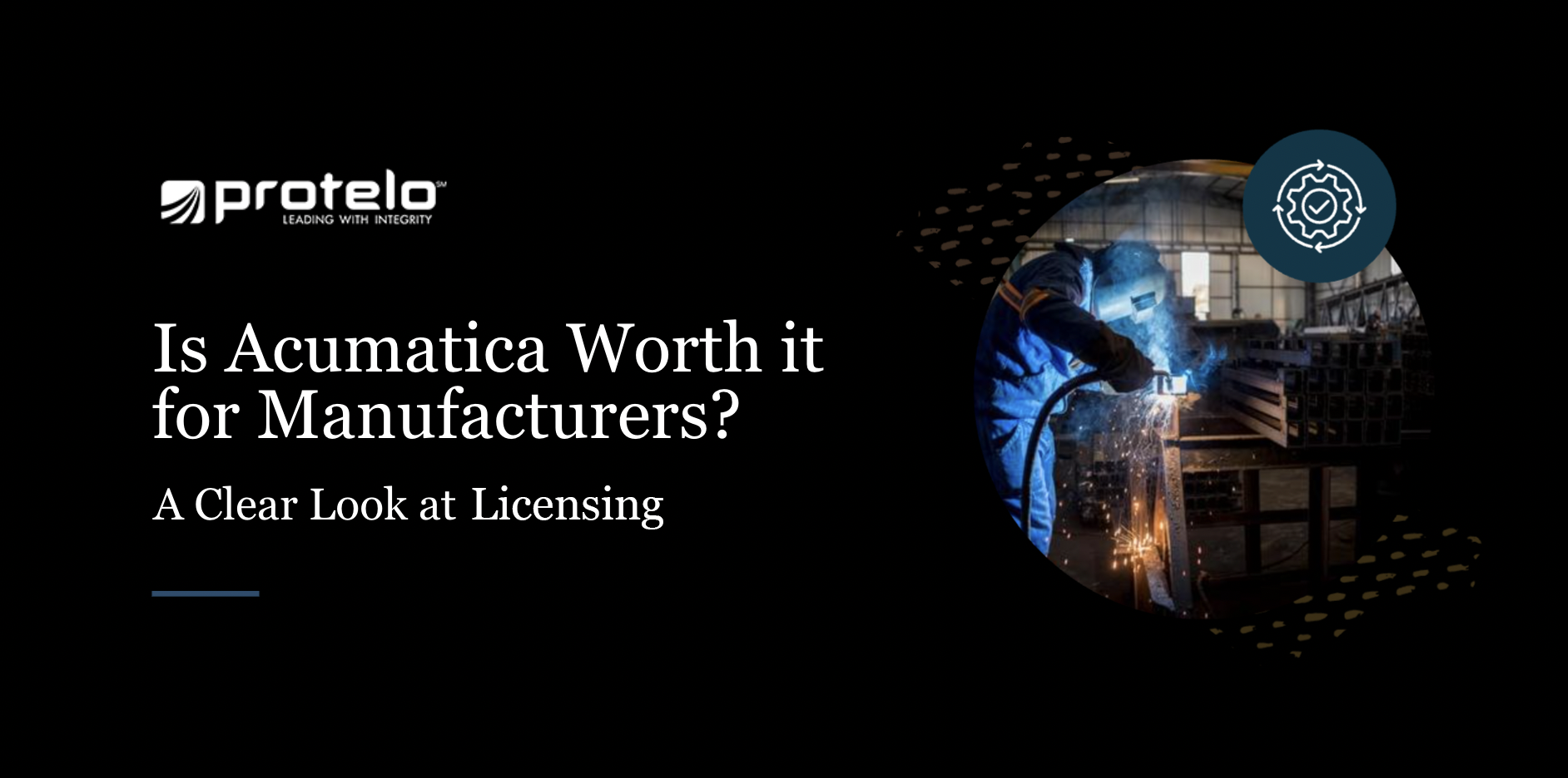 Acumatica for Manufacturing Licensing