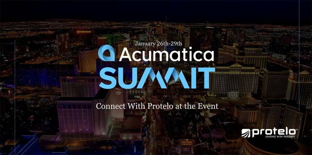 Join Protelo at Acumatica Summit 2025