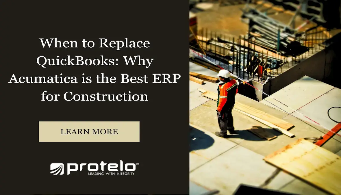 Replacing QuickBooks with Acumatica