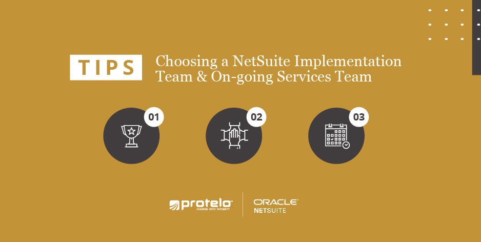 Choosing a NetSuite Implementation Team and On-going Services Team