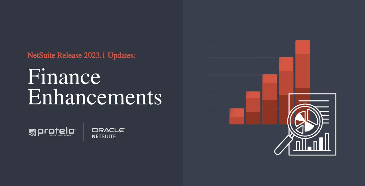 Oracle NetSuite Release 2023.1: Finance Enhancements