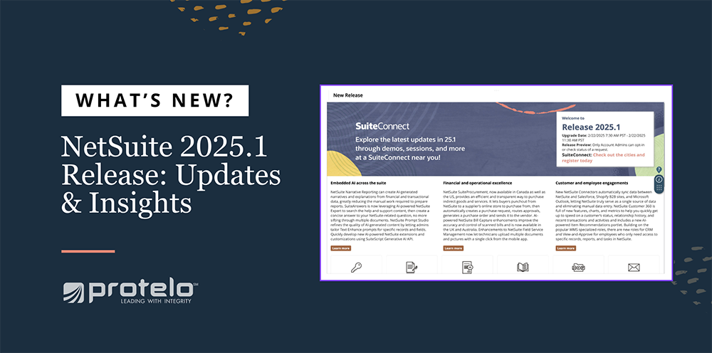 whats new netsuite 2025.1 update