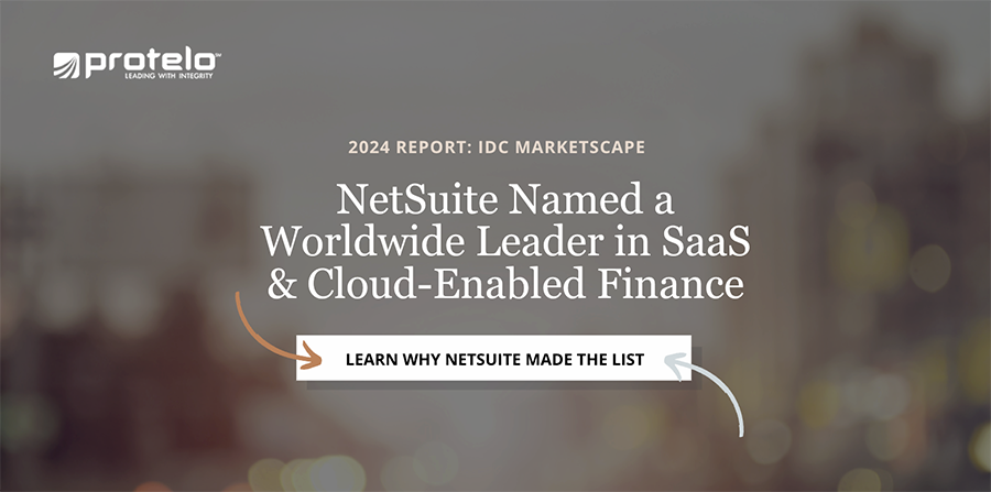 IDC MarketScape Lists NetSuite a SaaS and Cloud Leader